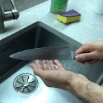 How to clean a chef's knife