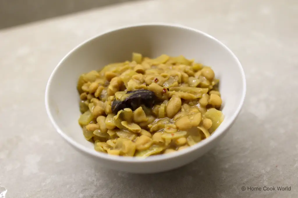 Beer-simmered beans