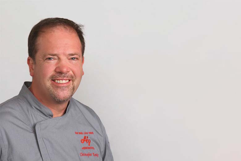 Executive Chef Chris Koetke of Ajinomoto North America